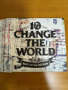 MAN WITH A MISSION Change the World 11,294枚完全生産限定盤 布袋寅泰