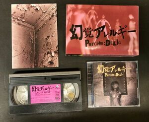 【CD+VHS+フォトブック】【初回限定】＜＜超レア!!＞＞【美盤 】幻覚アレルギー PSYCHE:DELIC VIZL-17 (YBOX-02)