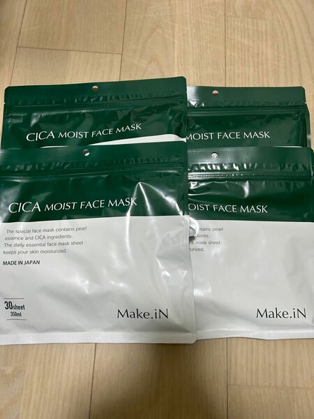 Make.iN CICA MOIST FACE MASK 30枚入×4セット