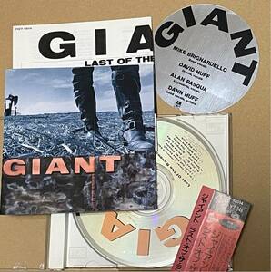 送料込 Giant - Last Of The Runaways 国内盤CD ステッカー付 / PCCY10014