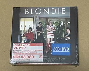  нераспечатанный включая доставку Blondie - Gift Pack зарубежная запись внутренняя спецификация 2CD+DVD / Greatest Hits Sound & Vision CD & DVD / TOCP70423