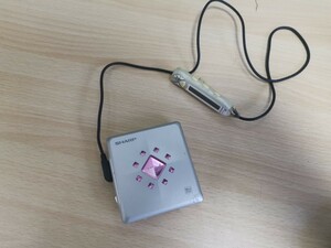 SHARP MD-ST700 MD HEADPHONE PLAYER リモコン付き 動作未確認　ジャンク品 現状販売