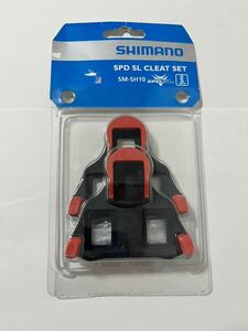 送料無料◇SHIMANO SM-SH10 シマノ クリート レッド　赤　 SPD-SL