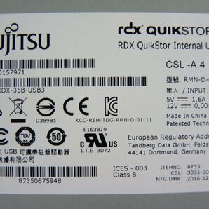 1MQZ // 富士通 RDX QuikStor Internal USB3 RMN-D-01-11 A3C40157971/ A3C40170591 T26139-Y4039-A80 // Fujitsu TX1320 M2 取外 //在庫6の画像2