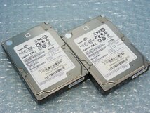 1OZN // 2個セット / NEC N8150-331 300GB 2.5インチ 15K SAS HDD 6Gb 15mm / Seagate ST9300653SS //NEC Express5800/R120e-2E取外//在庫2_画像1