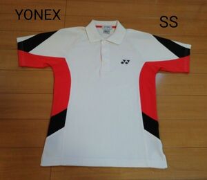 新品タグ付き　YONEX ヨネックス　ゲームシャツ　ポロシャツ　SS　ホワイト