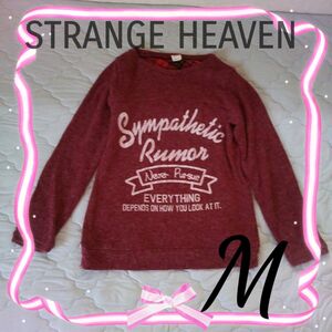 クーポン使ってね★STRANGE HEAVEN★レディース M 赤 レッド