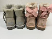 0900-03★♪美品あり♪UGG/アグ ウィメンズ ムートンショートブーツ4足、タグ付き！OUTDOOR 防水ブーツ1足おまとめ5足 全て外箱付き★_画像3