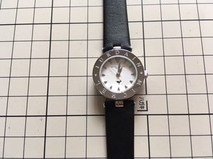 未使用 新品同様 MICHEL JURDAIN ミッシェルジョルダン SPORT MJ-1500 シルバー×ホワイト 純正ベルト クオーツ レディース 腕時計 