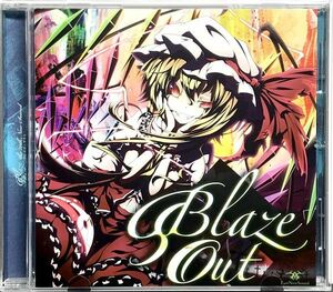 「東方project EastNewSound Blaze Out CD１枚組 全１２曲収録」帯付き