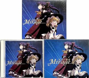 「東方project Project Mirage Mirage -夜奏幻樂団- 同人CD CD２枚組 全２１曲収録」スリーブケース付き