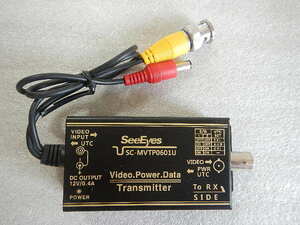 SeeEyes　SC-MVTP0601U【アナログハイビジョン信号用電源供給UTC伝送対応1ch送信ユニット】 【防犯カメラ】【監視カメラ】