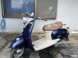 ★現状出品★　直接引取　配送不可　ヤマハ　YAMAHA　VINO　ビーノ　5AU　ブルー　不動車　ジャンク　未整備　書類無　香川県木田郡