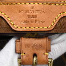 ルイヴィトン モンスリGM バックパック リュックサック M51135 モノグラム ブラウン LOUIS VUITTON Montsouris GM_画像8