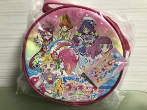 未使用品　トロピカルージュ！プリキュア　ラウンドショルダー　バッグ　PRE-661　ピンク　