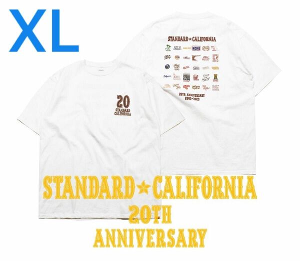 SD 20th Anniversary Logo T STANDARD CALIFORNIA スタンダードカリフォルニア スタカリ