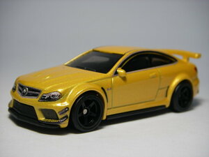 ホットウィール (黄) '12 メルセデス ベンツ C 63 AMG クーペ ＜ルース＞ Hot Wheels 