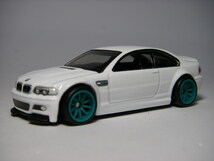 ホットウィール (白) BMW M3 ＜ルース＞ Hot Wheels ワイルドスピード FAST & FURIOUS_画像1