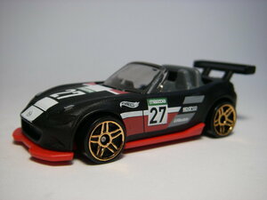 ホットウィール (黒) '15 マツダ MX-5 ミアタ ＜ルース＞ Hot Wheels 