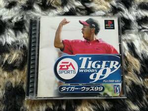 【中古・盤面良好・動作確認済み】PS　タイガー・ウッズ99　PGA TOUR GOLF　　同梱可