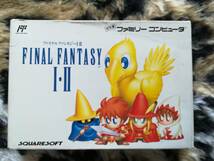 【中古・動作確認済み】FC　ファイナルファンタジー1.2/Ⅰ.Ⅱ_画像2