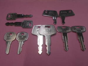  key [ copy key 10ps.@ combination free ]idec 0 number,Ⅴ00 number,24401 number 6896,HD62 high place operation car note * key cylinder is exhibit is not!