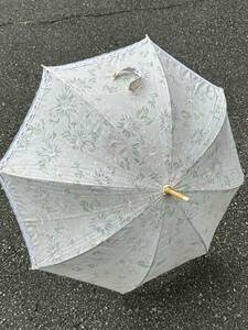 ★格安出品！！ HARDY AMIES UVカット加工 レース＆花柄 デザイン 日傘 雨傘 レディース お洒落 ファッション 傘 アンブレラ S102104