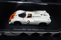 【EBBROミニカー】1968 Watkins Glen Porsche 908 (44590)_画像2