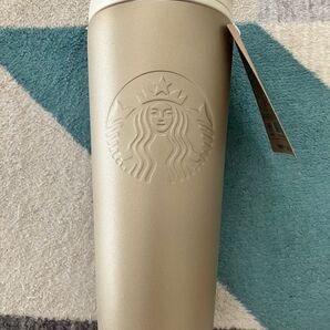 スタバ韓国限定ゴールド!ステンレスタンブラー
