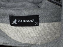 z2678KANGOL★カンゴール★ロゴ刺繍スエットパーカー★USA★人気★激安_画像4