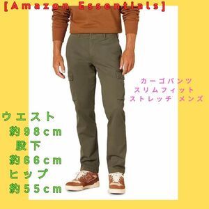 [Amazon Essentials] カーゴパンツ スリムフィット ストレッチ