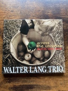 「中古」WALTER LANG TRIO / ACROSS THE UNIVERSE CD