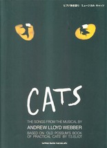 楽譜　キャッツ ピアノ弾き語り　ミュージカル　アンドリュー・ロイド・ウェーバー_画像1