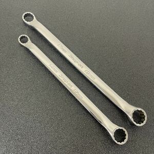 Новый ☆ Snap-On Snap-On Glicen 10 ° Off Set Box Wrench 2 Наборы 14-17-17-19 мм XBM1417A, 1719a