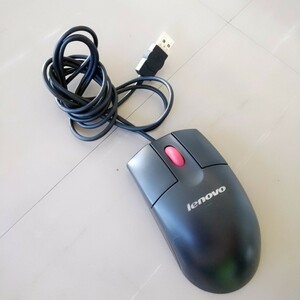 Lenovo 光学式マウス USB MO28UOL 動作確認済