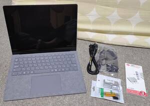 ＜おまけ付＞Microsoft Surface Laptop3 i5-1035G7 4コア８スレッド： メモリ8GB ストレージ128→256GB