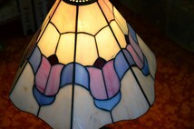 ステンドグラス ティファニー ポールサリン テーブルランプ USA ヴィンテージ Paul Sahlin Tiffany Lamps 46cm_画像9