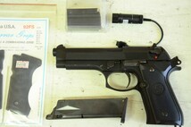 KSC U.S.9mm M9 ヘビーウェイト Beretta ベレッタ ガス ブローバック ハードキック ケース付き_画像2