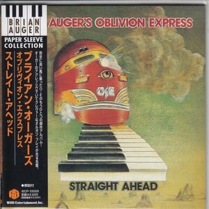 紙ジャケ BRIAN AUGER'S OBLIVION EXPRESS / STRAIGHT AHEAD（国内盤CD）