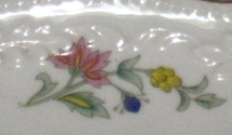 MOMOYAMA　Fine China　長方形平皿　花柄　中古品_画像6