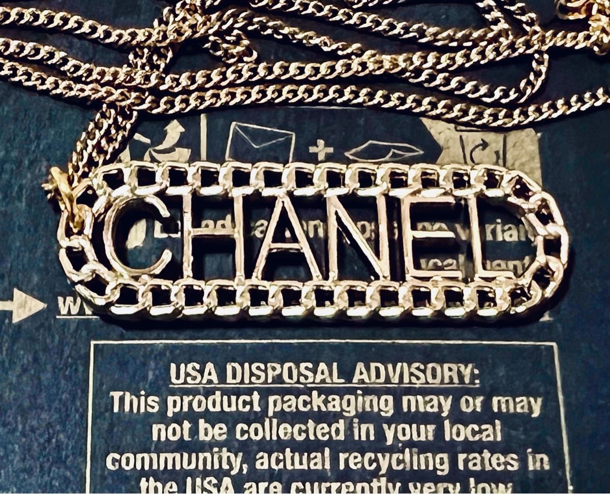 シャネル CHANEL プレート ネックレス シルバー 99A 1999秋冬|PayPay