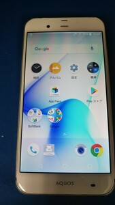 SG3201 Softbank AQUOS Xx3 506SH SHARP シャープ androidスマートフォン 簡易動作確認＆簡易清掃＆初期化OK 判定〇 現状品 送料無料 