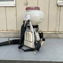 中古品　＊MARUYAMA 丸山 MD3020L 背負散布機 1キロ剤対応 タンク9L 2サイクル　消毒 ブロワ ＊動作確認済み_画像5