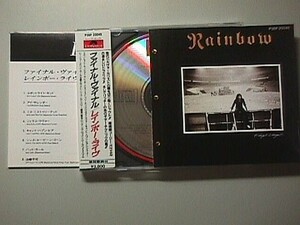 CD【Rainbow】レインボー・ライヴ ファイナル・ヴァイナル 国内盤 [スポットライトキッド アイサレンダー 治療不可-1984日本武道館公演 他