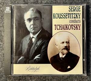 SERGE KOUSSEVITZKY CONDUCTS TCHAIKOVSKY BIDDULPH 2CDS