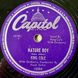 NAT KING COLE CAPITOL Nature Boy CLASSICS!!!