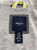 GAP パーカー　ウィンドブレーカー　チェック柄　中古_画像2