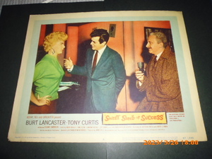  Anne Tey -k America кинотеатр. постер 1957 год Sweet Smell of Success