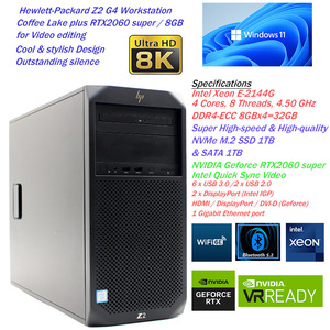 新品RTX2060super搭載★forクリエイターモデル☆win11/office2021/高性能・超高速NVMeSSD1TB＆DDR4-32GB(即決)爆速Core i7超4.50GHzx8CPU