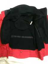 クシタニ　KUSHITANI K-2529 ファクトリーチーム ジャケット ライディングジャケット　メンズS　赤 ライダースジャケット 中綿/冬季/防寒_画像5